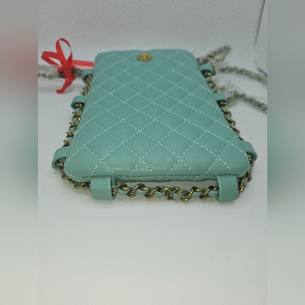 Montana West Small Crossbody Quilted Cell Phone Purse - Picture 10 of 10